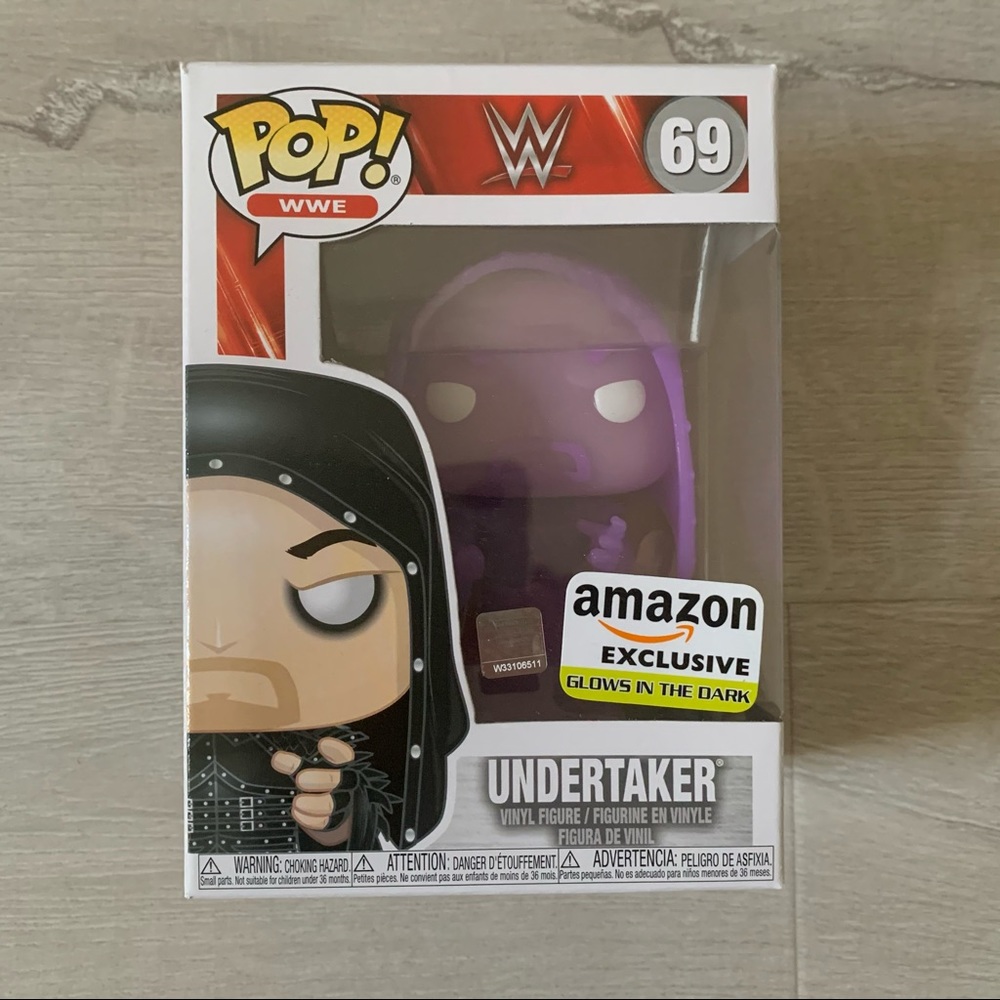 WWE Undertaker Amazon GITD Funko Pop